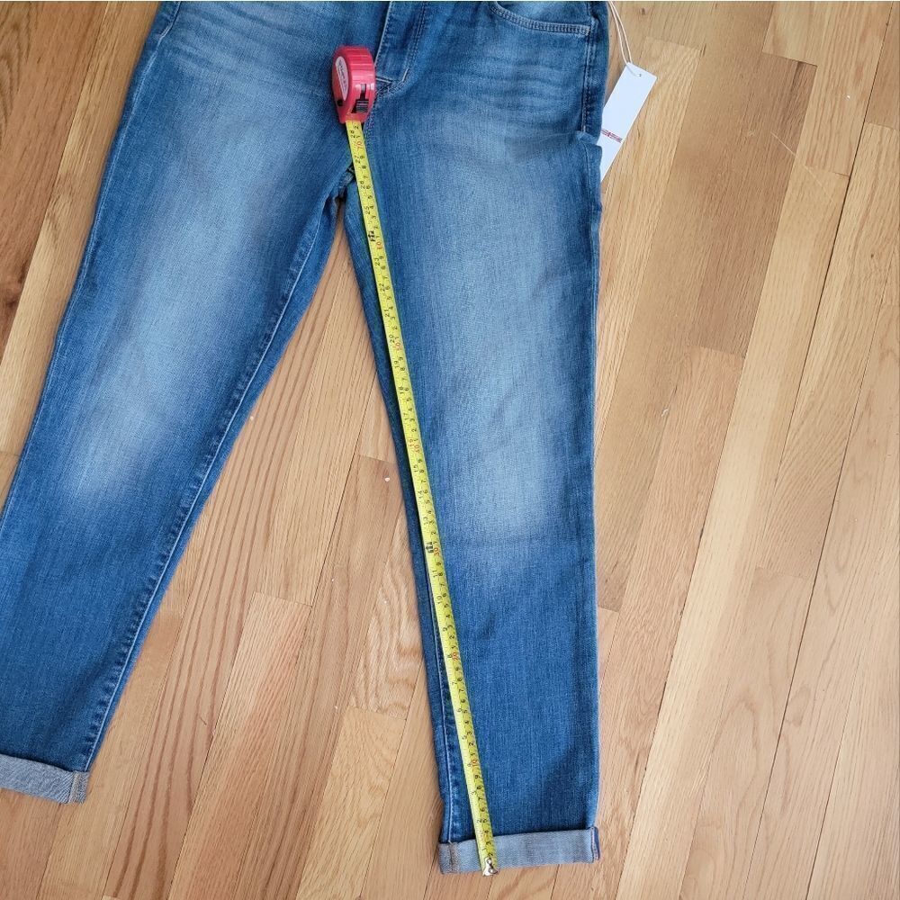 Hudson Jeans Natalie Midrise Slim Boyfriend Blue Jeans Size 26 - Picture 14 of 15